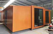 Expandable container house